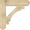 Ekena Millwork Merced Craftsman Rough Sawn Bracket, Douglas Fir, 6"W x 32"D x 32"H BKT06X32X32MRC04RDF - alternate 3